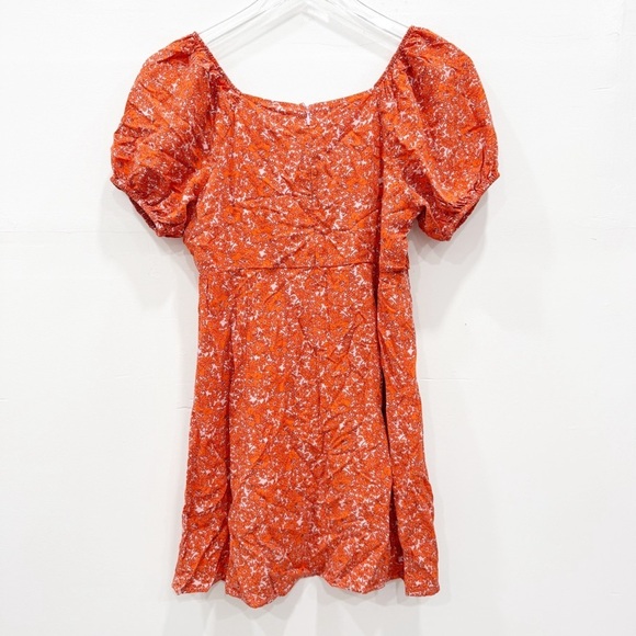 Crewcuts Girls Puff Sleeve Mini Dress Micro Floral Size 14 Spring ‘23 - Picture 7 of 8